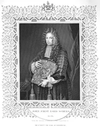 Porträt von John, 1. Lord Somers